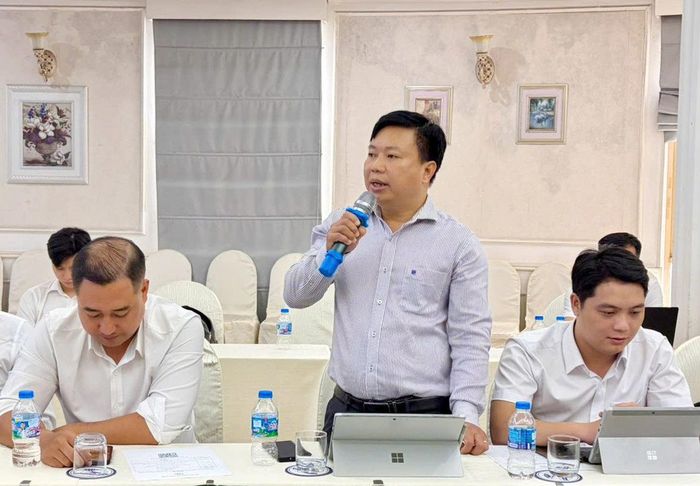 Ông Nguyễn Văn Trường, Phó trưởng ban Ban Kiểm tra - Pháp chế Tổng công ty Bưu điện Việt Nam. Ảnh: Đàm Minh