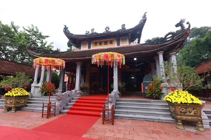 Đình Kim, thôn Song Khê, xã Tam Hưng, thành phố Hà Nội. Ảnh: Văn Tuyến 