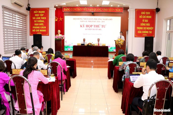 Quang cảnh kỳ họp. Ảnh: MT