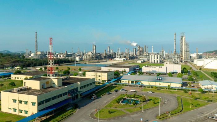 Nhà máy Lọc hóa dầu Nghi Sơn. Ảnh: ĐVCC