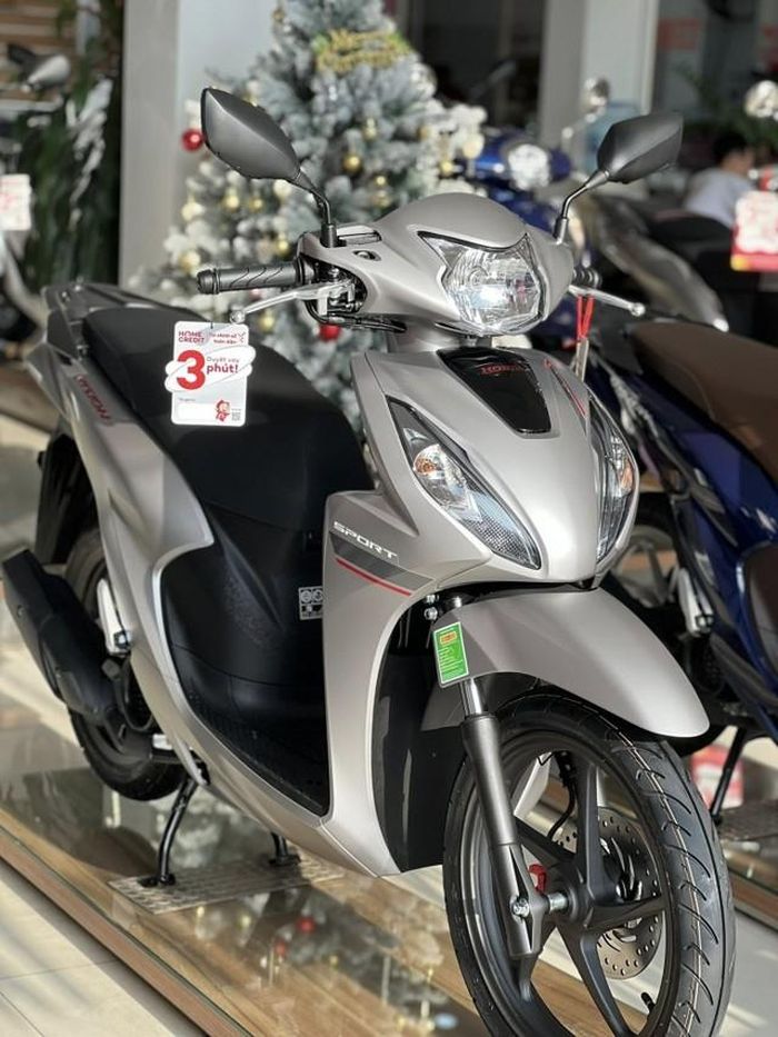 Honda Vision 2026 tiếp tục kế thừa ngôn ngữ thiết kế từ dòng SH