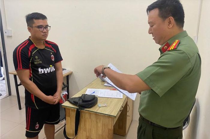 Đối tượng Nguyễn Trọng Nghĩa. Ảnh: Công an tỉnh Đồng Tháp.