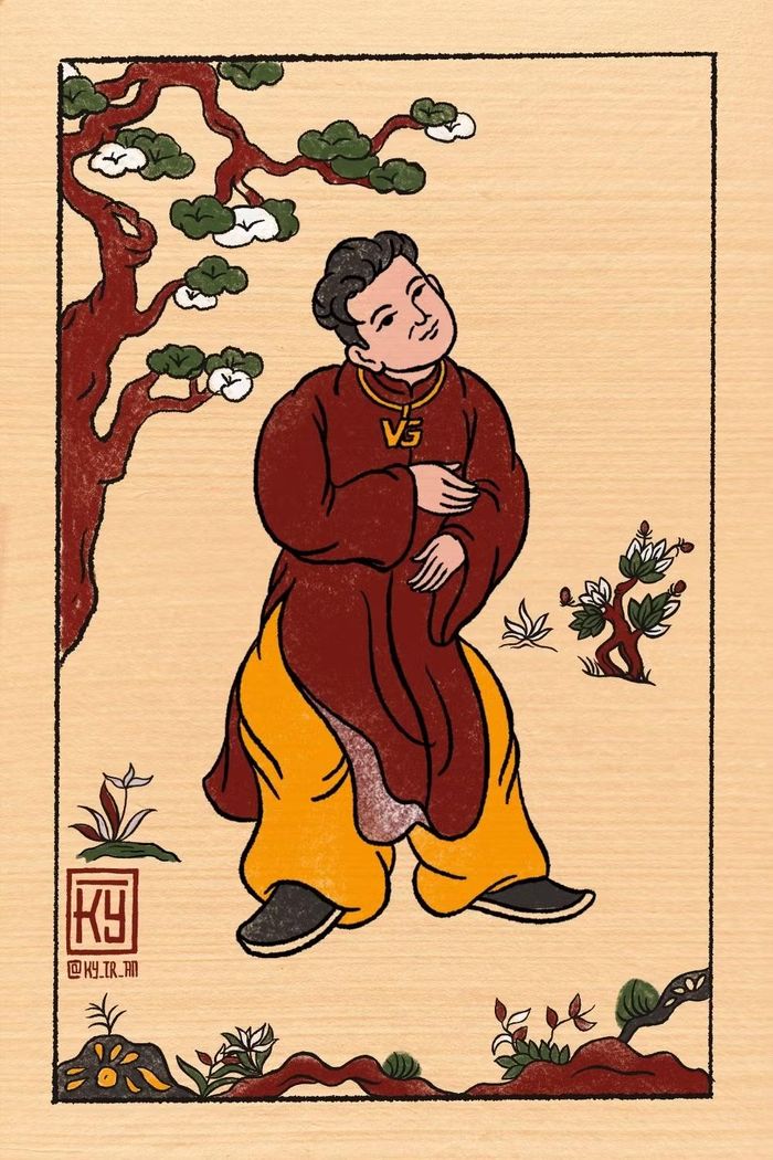 Sợi dây chuyền "signature" của anh Thái VG.