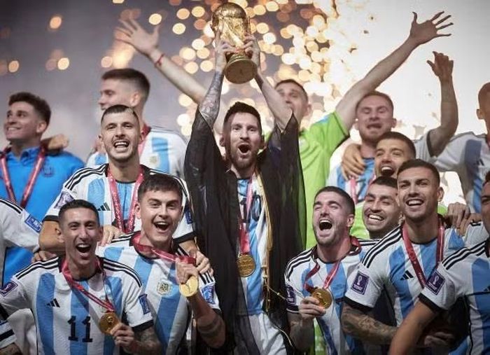 Messi chính là đầu tàu để La Albiceleste bước lên đỉnh thế giới tại Qatar (Ảnh: FIFA World Cup)