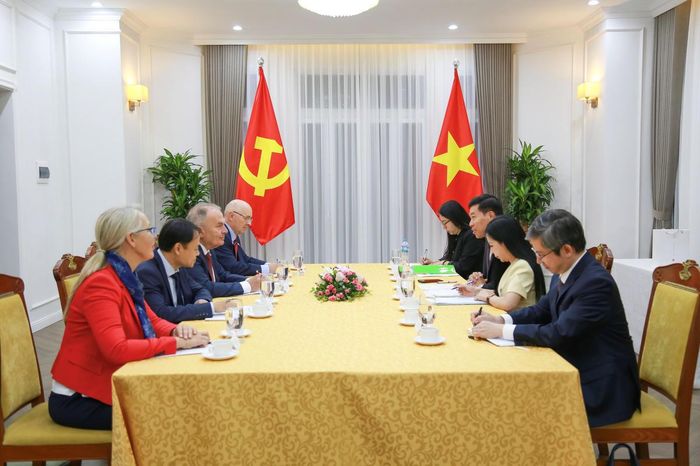 Quang cảnh hội đàm. Ảnh: BNG