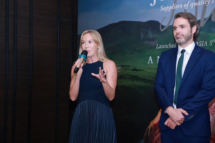 Bà Lorna Allen, Giám đốc khu vực Đông Nam Á của Bord Bia, phát biểu tại sự kiện. 