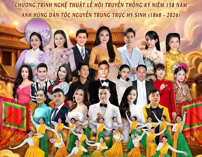 Các nghệ sĩ tham gia chương trình nghệ thuật khai mạc Lễ hội tối 6.10