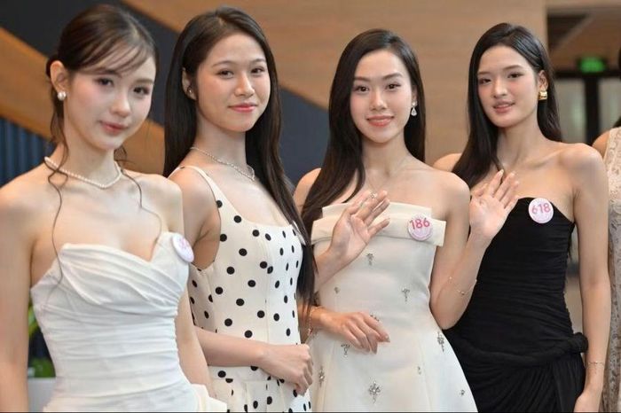 Thí sinh có gần một tháng tập luyện ở Hải Phòng, chuẩn bị cho đêm chung khảo "Hoa hậu Việt Nam 2026"