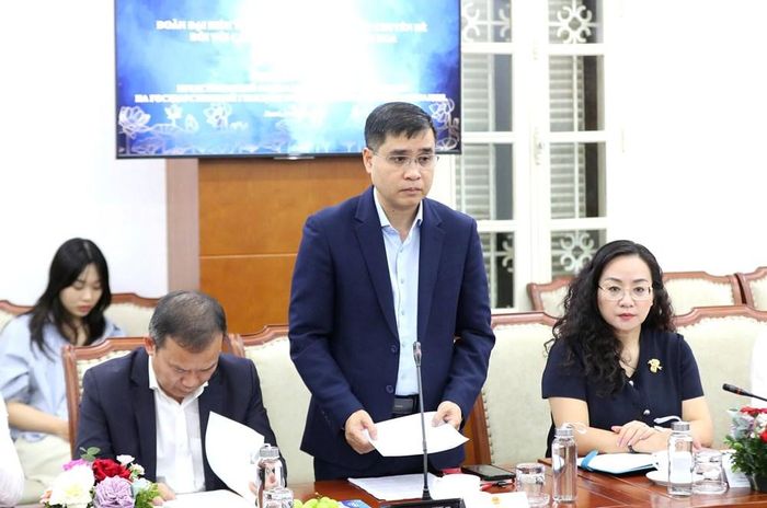 Lãnh đạo các đơn vị thuộc Bộ VHTTDL thông tin về công tác quản lý nhà nước trên 3 lĩnh vực do Bộ quản lý