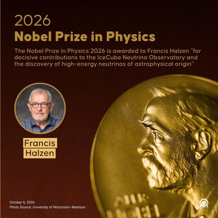 Chân dung nhà khoa học người Mỹ gốc Bỉ Francis Halzen giải Nobel Vật lý năm 2026