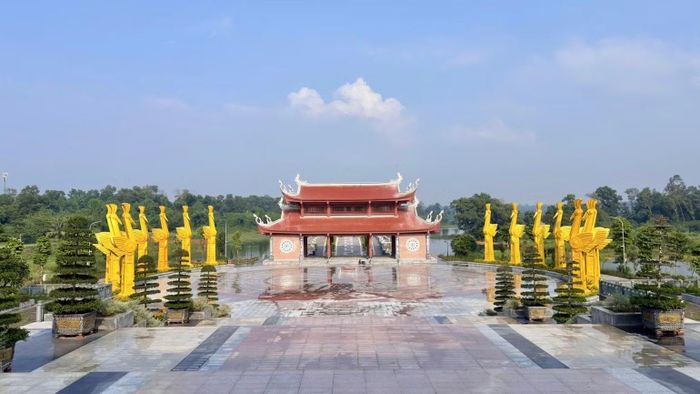 Tại Quảng trường Hùng Vương sẽ diễn ra lễ dâng hương tưởng niệm các Vua Hùng. (Ảnh: Ban tổ chức cung cấp)