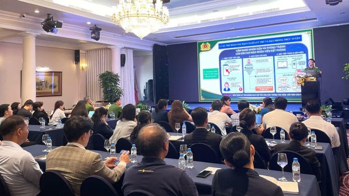 Quang cảnh hội nghị tập huấn. (Ảnh: Sở Du lịch cung cấp)