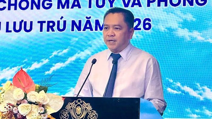 Ông Phạm Huy Bình, Giám đốc Sở Du lịch Thành phố Hồ Chí Minh phát biểu tại hội nghị tập huấn. (Ảnh: Sở Du lịch cung cấp)
