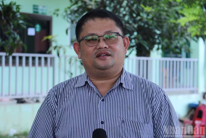 Anh Chittakone Chanthilath, người dân Thủ đô Vientiane. (Ảnh: DUY TOÀN)