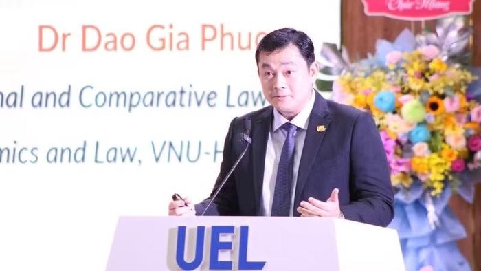 Chuyên gia trình bày tham luận tại sự kiện. (Ảnh: CTV)