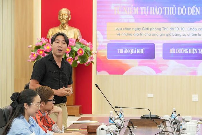 Nhà biên kịch Vũ Liêm, Giám đốc sáng tạo chia sẻ về chương trình.