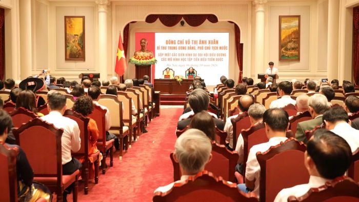 Toàn cảnh buổi gặp mặt. (Ảnh: CTV)