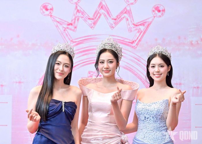  Top 3 Hoa hậu Việt Nam 2024. 