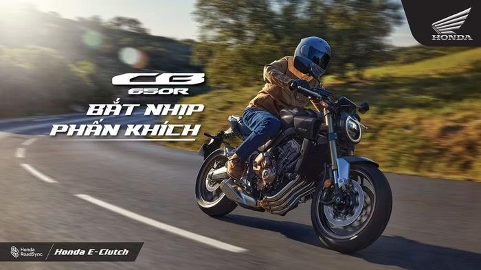 Mẫu xe Honda CB650R 2026.