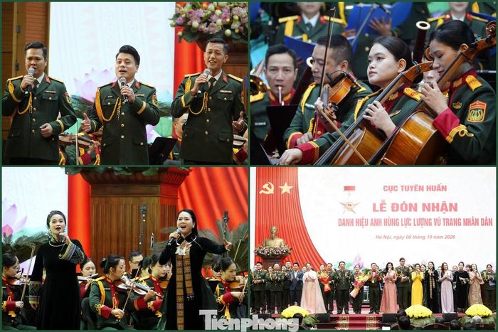 Chương trình nghệ thuật đặc sắc tại buổi lễ.