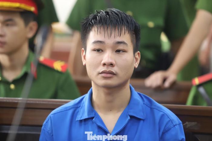 Bị cáo Nguyễn Đức Anh tại phòng xét xử.