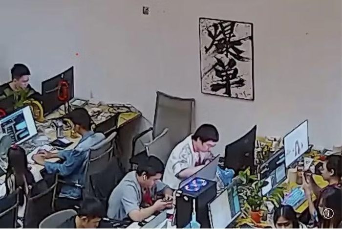 Hình ảnh cắt từ phim tài liệu của CCTV về chiến dịch phá bốn gia tộc lừa đảo ở Myanmar
