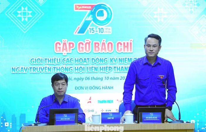 Anh Nguyễn Kim Quy phát biểu tại chương trình. Ảnh: Xuân Tùng