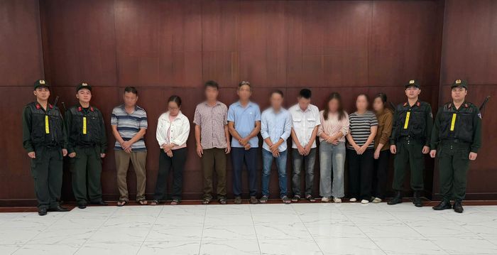 Các đối tượng bị khởi tố trong vụ án.