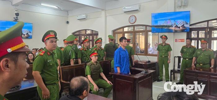 Bị cáo Nguyễn Đức Anh tại phiên tòa.