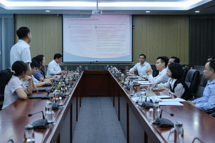 Thứ trưởng Thường trực Bộ Dân tộc và Tôn giáo Nguyễn Hoài Anh rà soát việc triển khai xây dựng CSDL về dân tộc