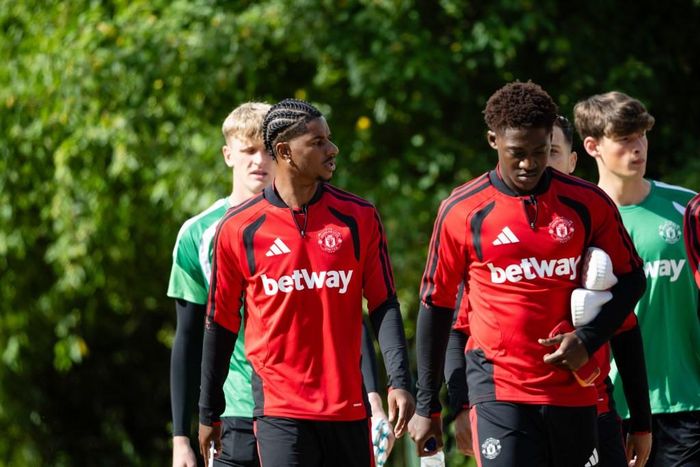 Rashford và Mainoo rút khỏi đợt tập trung tuyển Anh - Ảnh: SunSport