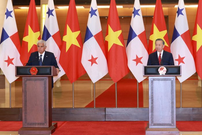 Tổng Bí thư, Chủ tịch nước Tô Lâm và Tổng thống Panama gặp gỡ báo chí sau hội đàm