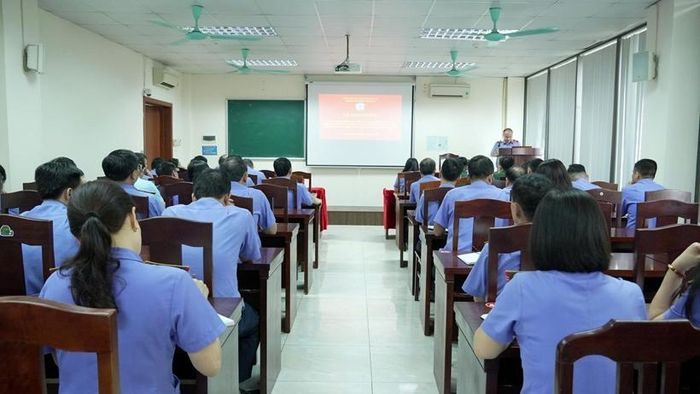  Quang cảnh Lễ khai giảng khóa học.