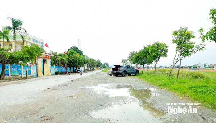 Tuyến đường Cao Huy Tuân, đoạn từ đường Đặng Thai Mai đến đường Xuân Lộc, dài khoảng 1,6 km. Ảnh: Thành Duy