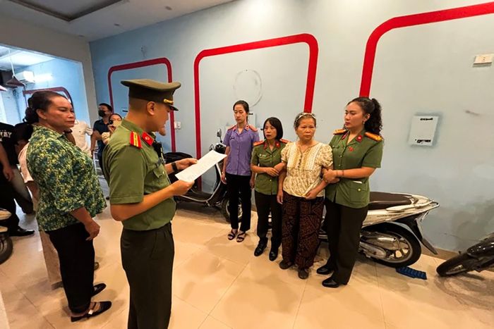  Công an tỉnh Điện Biên ra quyết định khởi tố vụ án, khởi tố bị can đối với Bùi Thị Măng. Ảnh: Bộ Công an 