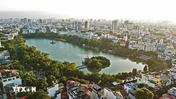 Hồ Gươm, Thủ đô Hà Nội. (Nguồn: TTXVN)