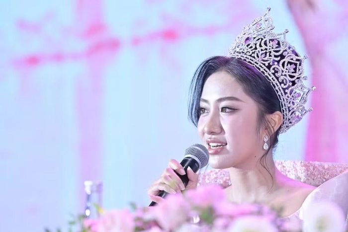 Đương kim Hoa hậu Hà Trúc Linh. (Ảnh: BTC)