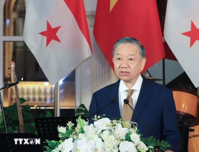 Tổng Bí thư, Chủ tịch nước Tô Lâm phát biểu. (Ảnh: Tuấn Anh/TTXVN)
