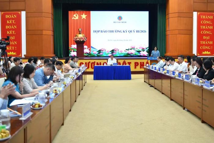 Ngày 6/10, Bộ Tài chính tổ chức họp báo quý 3. (Ảnh: Vietnam+)