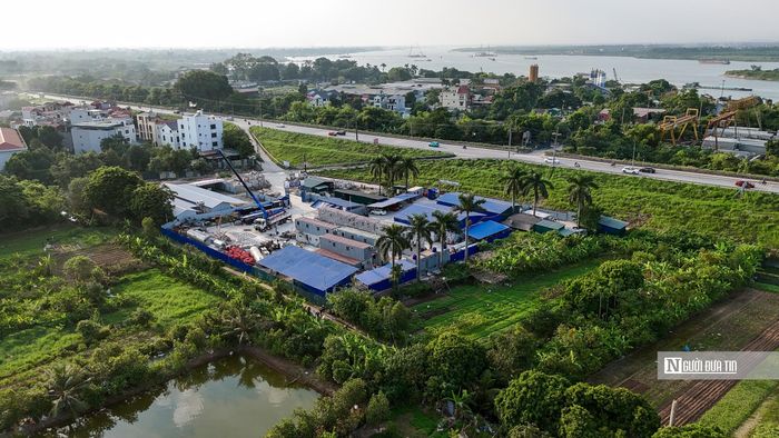 Khu vực ban chỉ huy công trình.