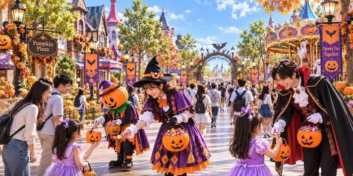  Du khách có thể tham gia các lễ hội hóa trang Halloween quanh năm 