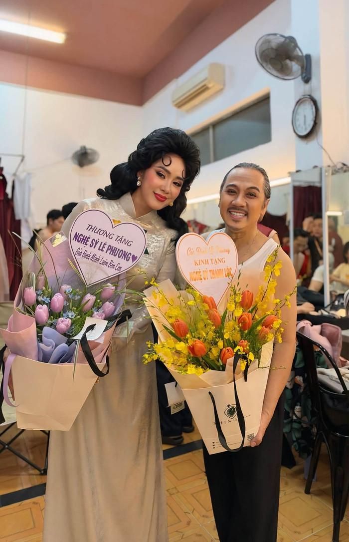 Lê Phương dành nhiều lời tri ân đến NSƯT Thành Lộc.