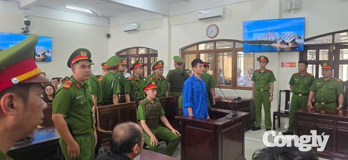 Bị cáo Nguyễn Đức Anh tại phiên tòa