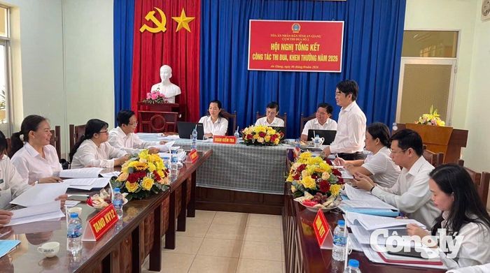 Ông Nguyễn Thanh Tâm phát biểu tại hội nghị