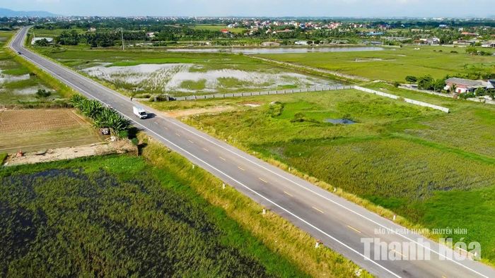 Theo Ban Quản lý dự án đầu tư công trình giao thông Thanh Hóa, phần xây lắp của dự án đã hoàn thành với giá trị khoảng 1.410 tỷ đồng. Hiện công trình đang được hoàn thiện, đồng thời thực hiện các thủ tục nghiệm thu, bàn giao.