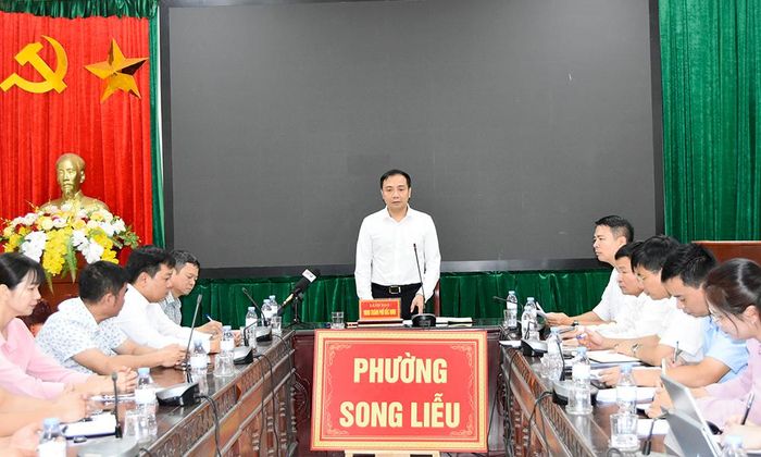  Phó Chủ tịch UBND thành phố Đào Thanh Trường phát biểu chỉ đạo sau buổi kiểm tra. 