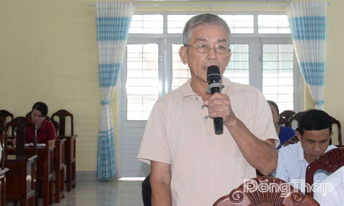 Cử tri xã Lương Hòa Lạc kiến nghị nhiều vấn đề.