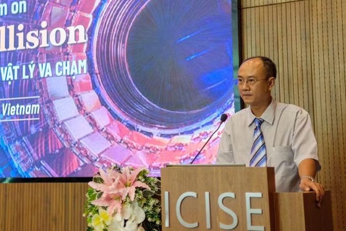  Phó Giám đốc Sở KH&CN Phan Hồ Giang phát biểu khai mạc hội thảo. Ảnh: H.Đ 