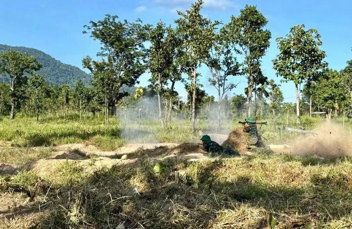 Kết quả bắn chiến đấu là cơ sở để Trung đoàn 66 đánh giá chất lượng huấn luyện. Ảnh: ĐVCC