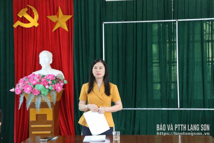Đồng chí Phó Chủ tịch UBND tỉnh kết luận buổi kiểm tra